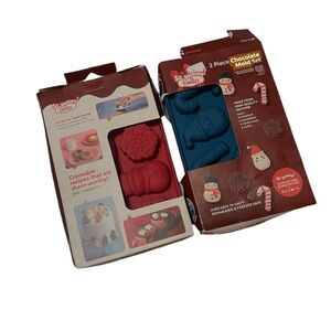 So Yummy Bella Chocolate Mold Set - 4 piece Red and Blue